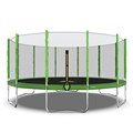 Батут DFC Trampoline Fitness 12ft наружн.сетка, св.зел. (366см) 12FT-TR-LG 17005