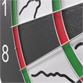 Дартс DFC PRINT двусторонний 45 см, 6 дротиков DAR2218D 25372