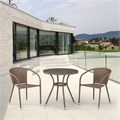 Комплект плетеной мебели T282ANTY137C-W56 Light brown 25407