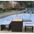 Плетеный диван-трансформер S330A-W63 Brown 25459