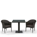 Комплект плетеной мебели T605SWT/Y350B-W53 Brown 25425