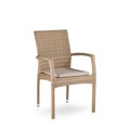 Комплект плетеной мебели T257B/Y379B-W65 Light Brown (4+1) 25477