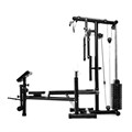 Силовой комплекс со скамьей DFC Homegym (три короба + два груза) 25609