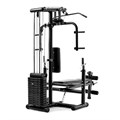 Силовой комплекс со скамьей DFC Homegym (три короба + два груза) 25609