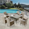 Комплект плетеной мебели AFM-195-6Pcs Beige (6+1) 25647