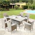 Комплект плетеной мебели AFM-195-6Pcs Beige (6+1) 25647