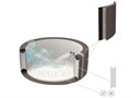 Bestway 6001S / Надувная джакузи Lay Z Spa Dominica 196x71см 25662