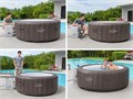 Bestway 6001S / Надувная джакузи Lay Z Spa Dominica 196x71см 25662