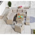 Комплект плетеной мебели AFM-373B Beige 25714