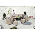 Комплект плетеной мебели AFM-373B Beige 25714