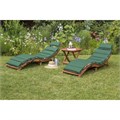 Комплект шезлонги и столик AFM-803A-T133 Beige-Green (2+1) 25923