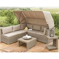 Диван-трансформер из искусственного ротанга AFM-320 Beige 25981