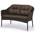 Плетеный диван S54A-W53 Brown 25969
