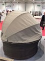 Диван-трансформер из искусственного ротанга AFM-325B Brown 25743