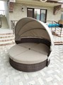 Диван-трансформер из искусственного ротанга AFM-325B Brown 25743