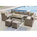 Комплект плетеной мебели AFM-370B Beige 25717