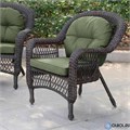 Плетеный комплект для отдыха из искусственного ротанга LV-520BG Brown-Green 25735