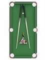 Игровой стол-бильярд DFC 48" UY10067GN 25844