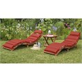 Комплект шезлонги и столик AFM-803A-T133 Beige-Terracotta (2+1) 25924