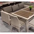 Плетеный диван S65B-W85 Latte 25976
