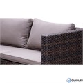 Комплект плетеной мебели AFM-825AL Brown 25739