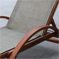 Шезлонг-лежак из сибирской лиственницы AFM-512B Olive 25908