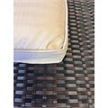 Комплект плетеной мебели  YR822Br Brown-Beige (подушка бежевая) 25979