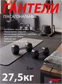 Гантели DFC гексаг.обрез. 27.5кг (пара) DB001-27.5 17873