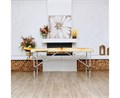 Массажный стол DFC NIRVANA Elegant PREMIUM, цвет оранжево-бежевый TS2010_OB2 / 211х97х89 см 21177