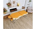 Массажный стол DFC NIRVANA Elegant PREMIUM, цвет оранжево-бежевый TS2010_OB2 / 211х97х89 см 21177