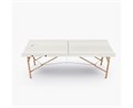 Массажный стол DFC NIRVANA, Optima, дерев. ножки, цвет кремовый (Cream) TS20110S_C / 186х60х84 см 16964