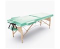Массажный стол DFC NIRVANA, Optima, дерев. ножки, цвет зеленый (Green), TS20110S_Gr / 213х81х83 см 17589