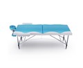 Массажный стол DFC NIRVANA Elegant DELUXE, цвет голубой с бежевым TS2010_TB2 / 186х70х84 см 21176