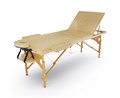Массажный стол DFC NIRVANA, Relax Pro , дерев. ножки, цвет бежевый (Beige) TS3021_B2 / 219х91х84 см 16971