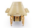 Массажный стол DFC NIRVANA, Relax Pro , дерев. ножки, цвет бежевый (Beige) TS3021_B2 / 219х91х84 см 16971