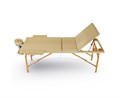 Массажный стол DFC NIRVANA, Relax Pro , дерев. ножки, цвет бежевый (Beige) TS3021_B2 / 219х91х84 см 16971